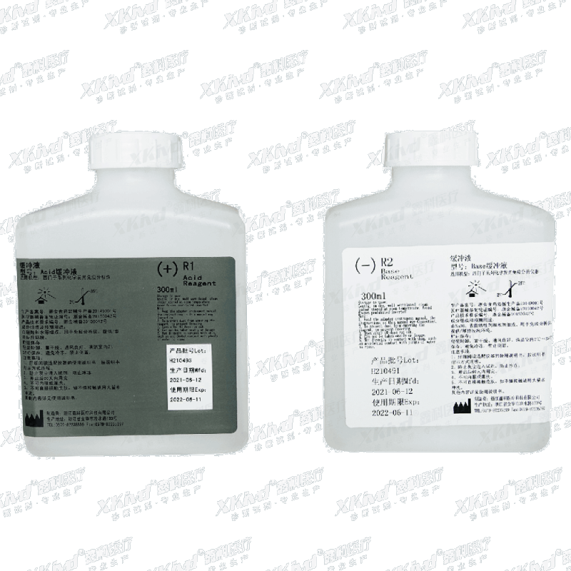 Acid Buffer Solution + Base Buffer Solution